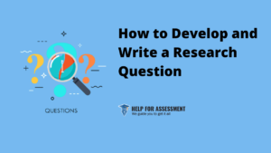 Developing A Research Question