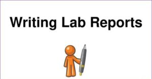 how to write a lab report